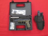 Walther P22 .22 semi auto pistol w/ holster , tag#1235