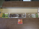 12-Tru-Flight aluminum arrows - new~3246