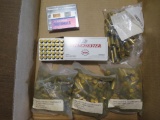Box of .32Auto 71gr, .44 shotshell, .44 S&W spl ammo plus 38spl brass~3261