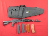 Hesse Model 47, 5.45X39 semi-auto, with 4 30rd mag & case; ~3315