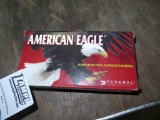 50 rds - American Eagle 40 S&W, 180gr FMJ~3434
