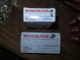 100 rds - Winchester 40 S&W, 180gr JHP~3435