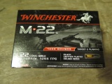 1000 rds - Winchester 22LR, 40gr~3470