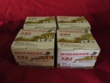 4 Boxes (1332rds) of Winchester .22LR 36gr~3560