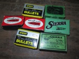 Misc 6, 6.5, & 7mm bullets, full &U partial full boxes~3751