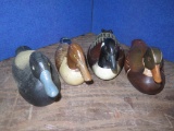 4 - Wooden duck decoys~3755