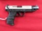 Walther P22 Target .22LR semi auto pistol, sku#5120326, nickel, 5