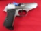 Walther PPKS .22LR semi auto pistol, sku#5030320, nickel, new in box~5490