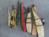 10 rifle & shotgun case & misc. gun sleeves~5545