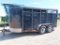 2009 Calico 16' Stock trailer, tandem axel, brakes, good floor - one owner