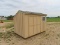 8' x 12' Storage / Garden shed with steel roof - NEW