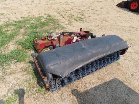 Toro Groundsmaster 60" sweeper, with controls (in office)