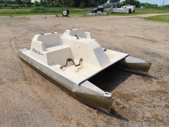 Ercoa aluminum/fiberglass paddle boat