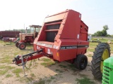 Case IH 8465 round baler with monitor (monitor is in office)