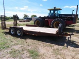 2005 Sparks 7' x 20' tandem axel trailer with ramps, elec brakes, good tire