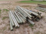58 - Wood Posts, mostly 8'L