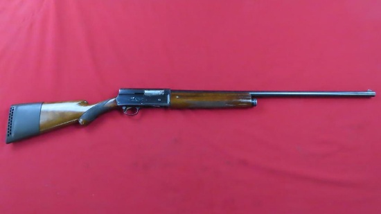 Browning A5 12ga semi auto, 2 3/4", small chip in forearm~6619