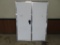 Double fish house door, 68x52 with key.. **LOCAL PICKUP ONLY, no Shipping a