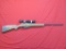 Mosin Nagant M44 7.62x54R bolt, sport stock with Bushnell scope & threaded