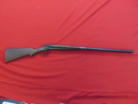 Eclipse Co 12ga Black Powder, exposed hammer, wall hanger~1198