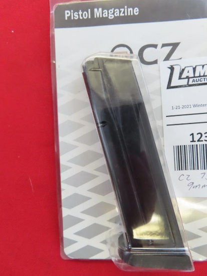 CZ 75 9mm 19rd mag~1232