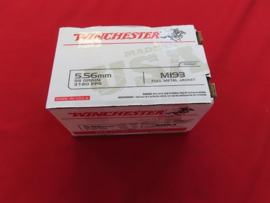 200rds Winchester 5.56 55gr FMJ~1257