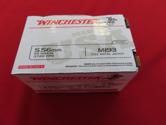 200rds Winchester 5.56 55gr FMJ~1258