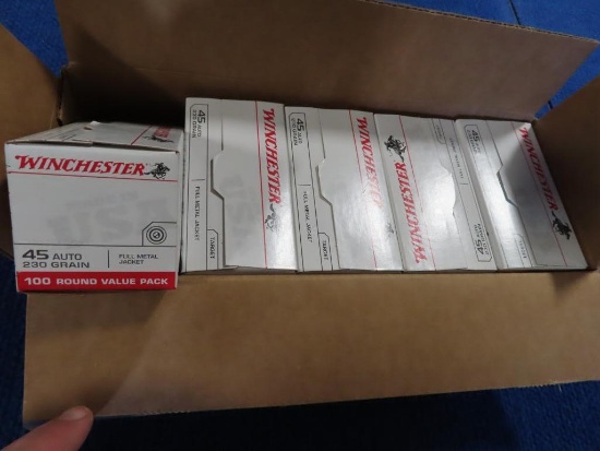 500rds Winchester 45 Auto FMJ 230gr~1263