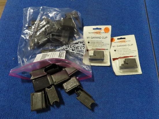 36 M1 Garand clips, 14 stripper clips~1307