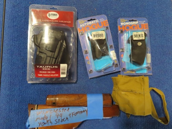 Paddle holster, hogue grips for King Cobra, Houge Grips for Ruger auto, you