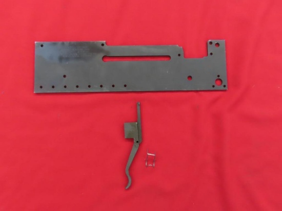 Browning M1919 A4 side plate #88604 and 1919 trigger & spring, AND A LARGE