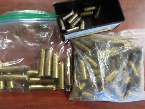 12 - 45-70, 40 - .45, 8 - .38 black powder blanks~1325