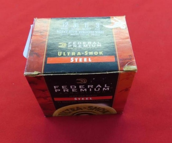 25rds Federal 12ga 3 1/2" 3 shot 1500fps~1357