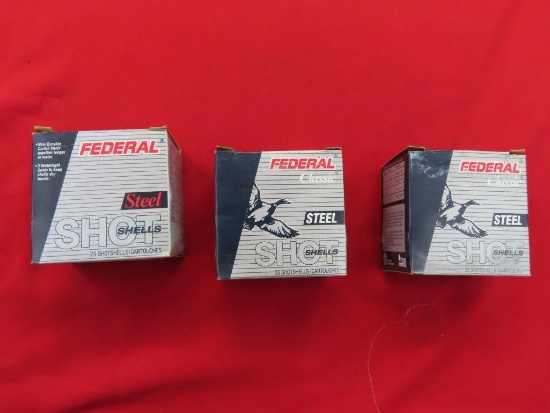 75rds Federal 16ga 2 3/4" steel 1300fps~1359