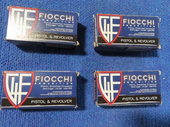 200rds Foicchi 9mm 115gr FMJ~1439