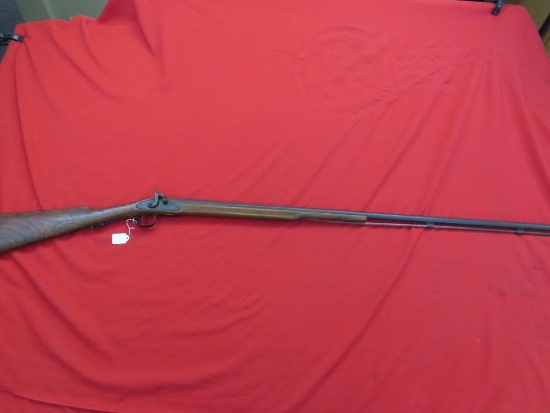 Circa 1850's smooth bore approximately 60 caliber, 46 inch octagon to round