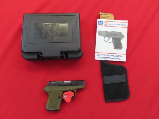 Kel-Tec 380 .380 double action semi auto pistol with case & holster~1550