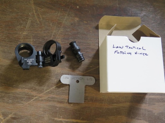 Law Tactical AR-15 Folder Hinge system for AR-15 folding stock, Includes BC