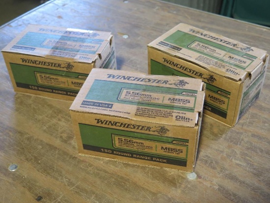 450 rds Winchester 5.56 62gr steel core~1785