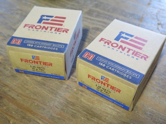300 rds Frontier 5.56 Nato FMJ 55 gr~1786
