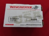 200rds Winchester 5.56 55gr FMJ~1260