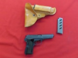 Czech CZ53 7.62x25 semi auto pistol, 3 mags, holster, cleaning rod~1298