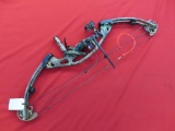 Hoyt ZR200 Left Handed compound bow, rip cord rest, lighted sight.. **Overs