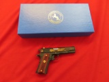 Colt MK IV .45ACP semi auto pistol, God Bless America commemorative, 331/91