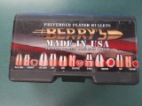 250rds Berry 40cal (.401) 180gr flat point bullets~1527