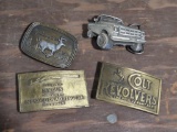 Colt, Remington, Misc belt buckles~1578