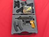 D-Technik SA VZ61 .32ACP semi auto pistol with 3 mags & case with accessori