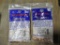 Two bags of Winchester 9mm bullets for reloading, 115 grain, 200 pieces tot