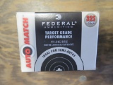 325rds Federal Target Grade .22LR 40gr~4067