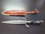 Soligen hunting knife with sheath~4114